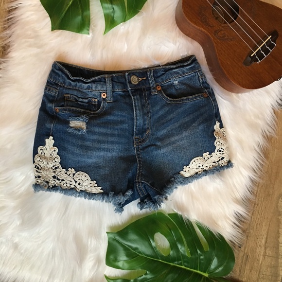 Aeropostale Pants - Aeropostale High Waisted Shorty Short Size 00